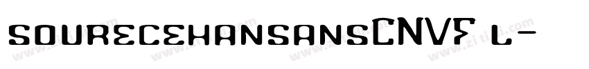 sourecehansansCNVF l字体转换